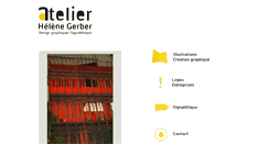 Desktop Screenshot of helenegerber.fr